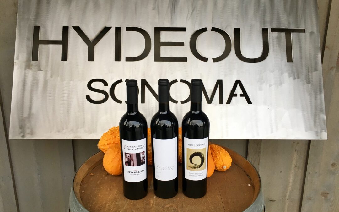 Hydeout clients release their first estate wine this week…