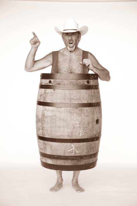Ken in a Barrel
