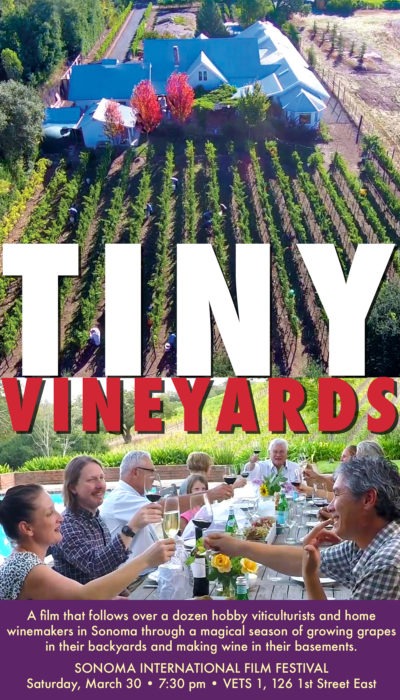 Tiny vineyard poster